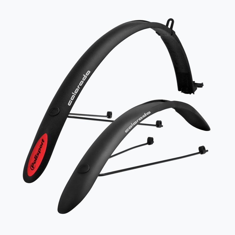 POLISPORT Colorado City/Road Set 28 V-Brake Apărători de noroi pentru biciclete negru MD 8626500001 8