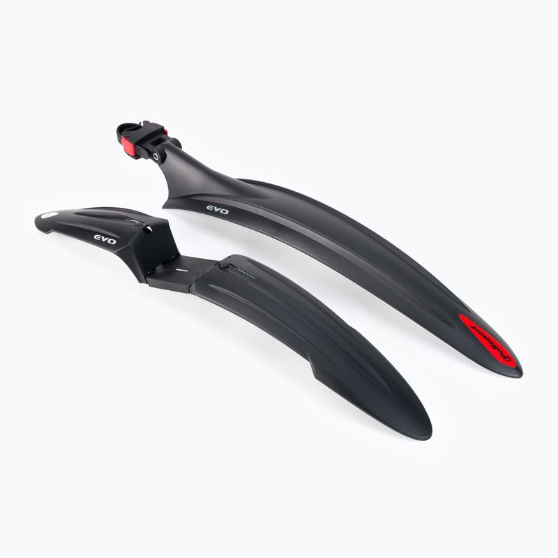 POLISPORT Cross Country Evo Set 24/26 Mtb negru MD biciclete cu apărători de noroi 8622100008