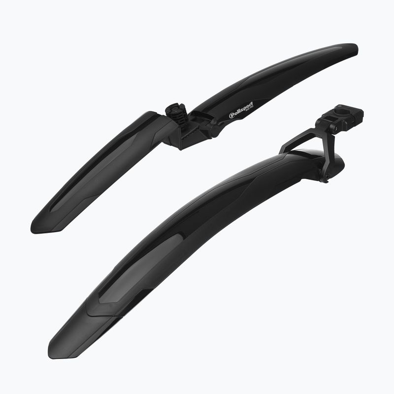 Apărători de noroi pentru bicicletă Polisport Mud-Pro MTB set black