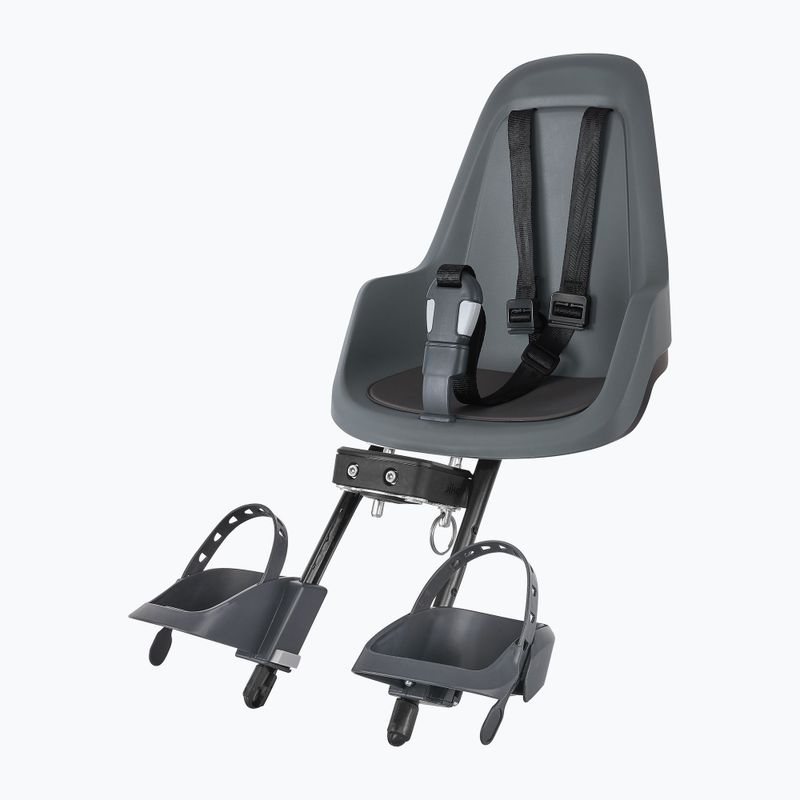 Scaun față pentru bicicletă bobike Go Mini gri 8012500005