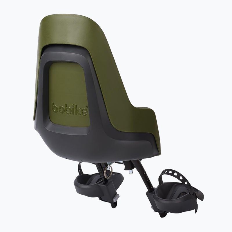 Scaun de bicicletă bobike One Mini olive green 2