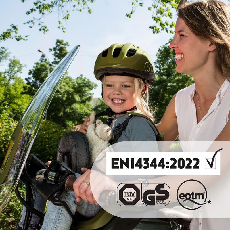 Scaun de bicicletă bobike One Mini olive green 8