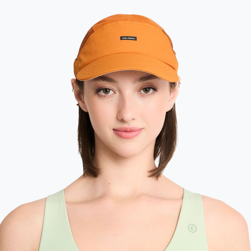 Șapcă Ciele Athletics GOCap Field IconicBar SL sunset/ginger bread 4