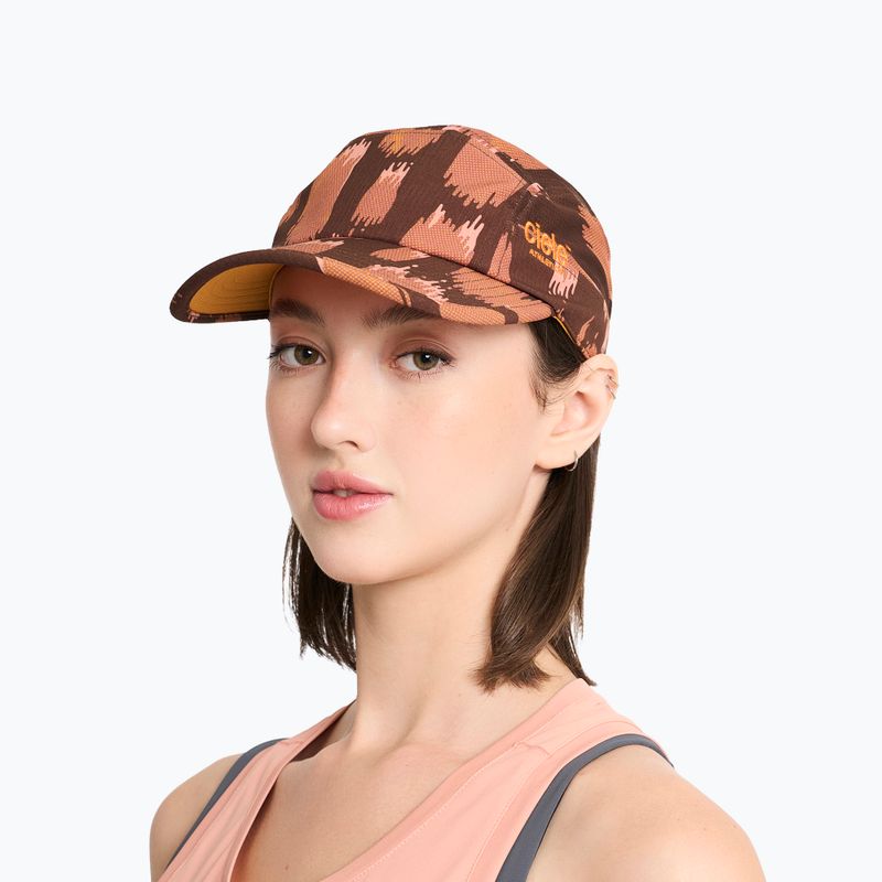 Șapcă Ciele Athletics GOCap Field AllOverPrint Cheetah oak 5
