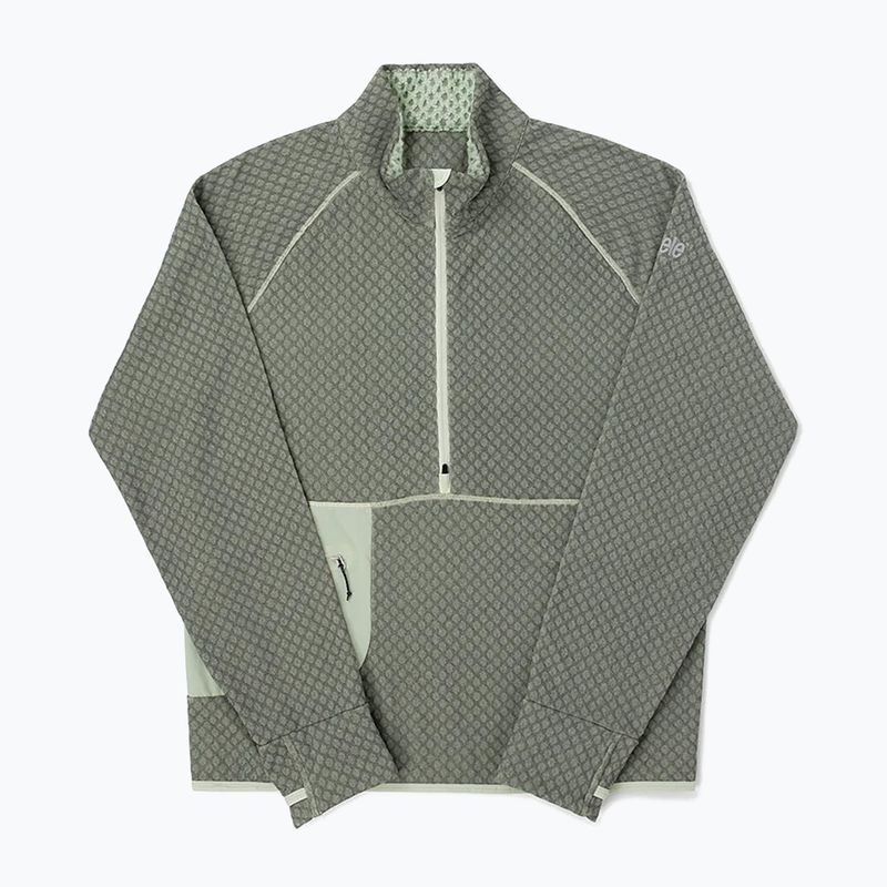Bluză de alergare pentru bărbați Ciele Athletics VLVHalfzip light moss
