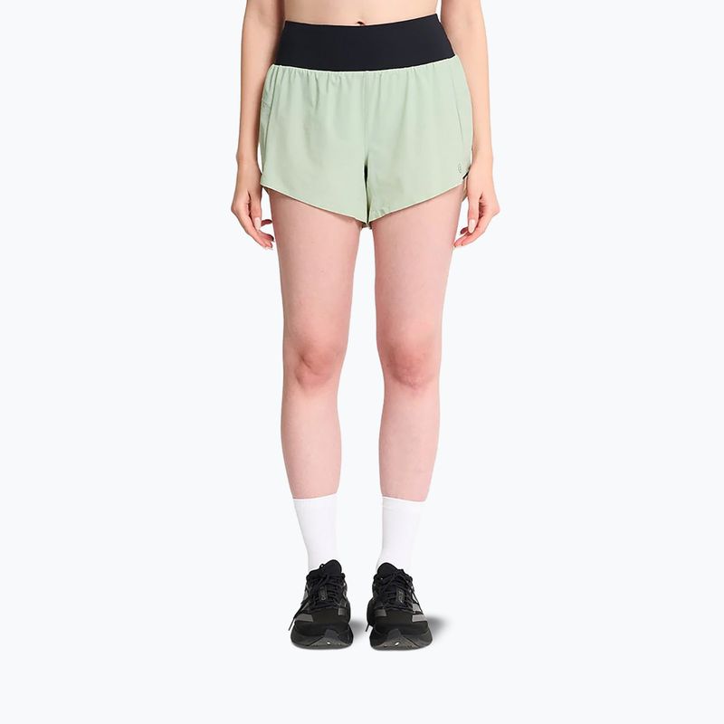 Pantaloni scurți de alergare pentru femei Ciele Athletics TRNShort4''brief 2 light moss