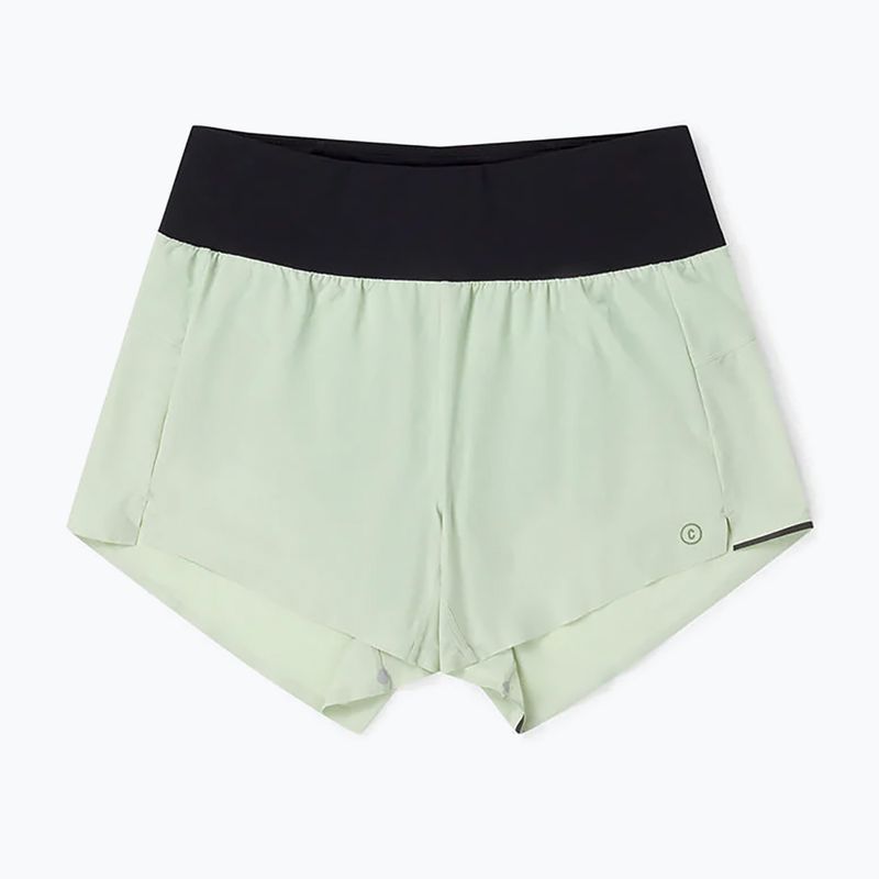 Pantaloni scurți de alergare pentru femei Ciele Athletics TRNShort4''brief 2 light moss 4
