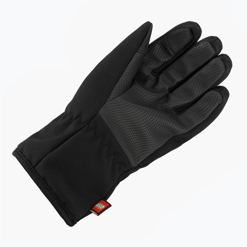 Mănuși de schi pentru copii LEGO Lwatlin 705, negru, 22863 8