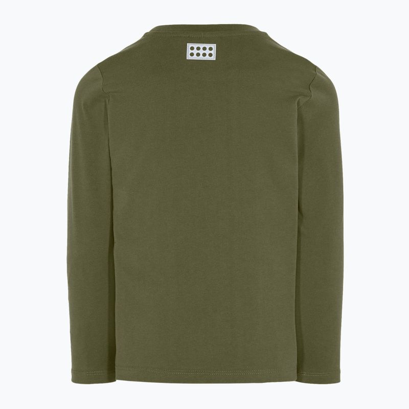 Tricou LEGO Lwtias 603 olive pentru copii 5