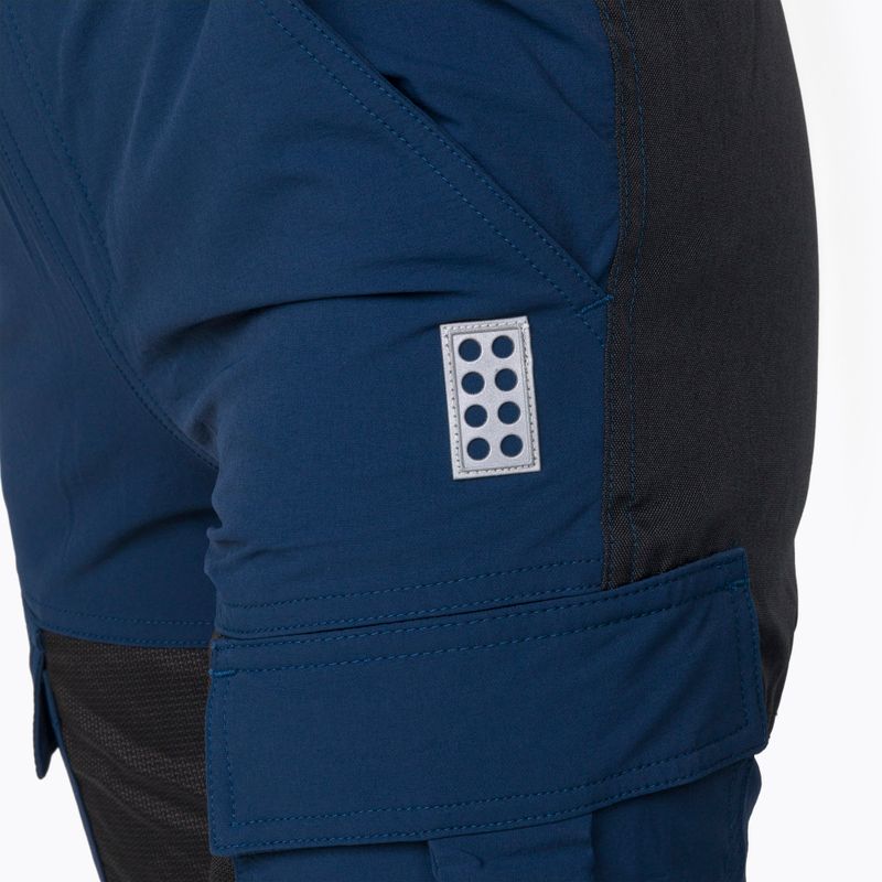 Pantaloni de trekking pentru copii LEGO Lwparaw 603 albastru marin 11010606 3