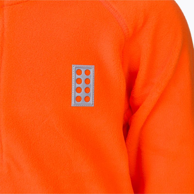 LEGO Lwsinclair 702 bluză de trening pentru copii din fleece portocaliu 22972 3