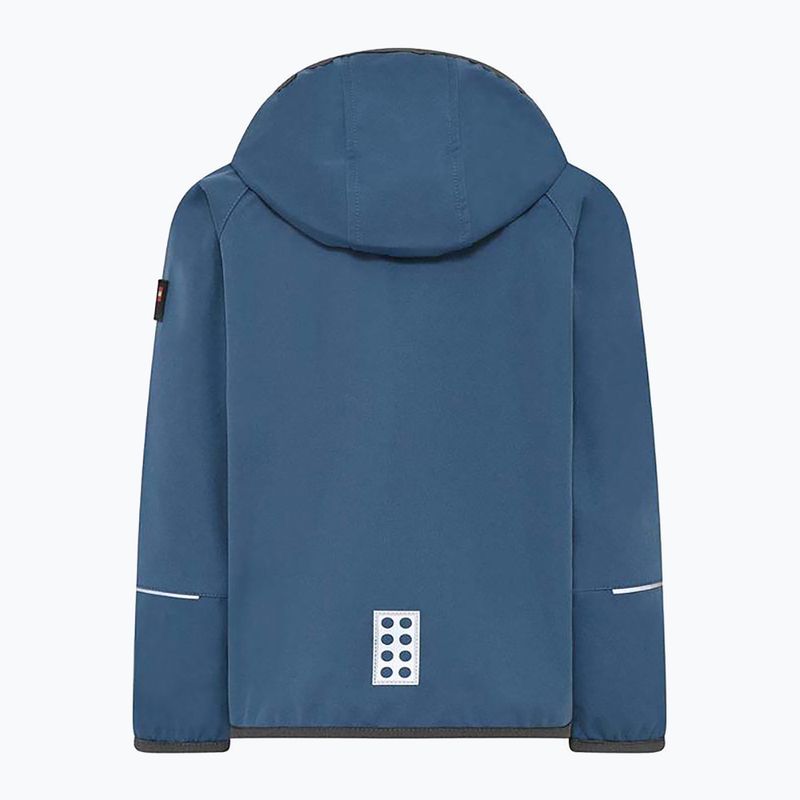 Jachetă softshell pentru copii Lego Lwsefrit 200 albastru 2