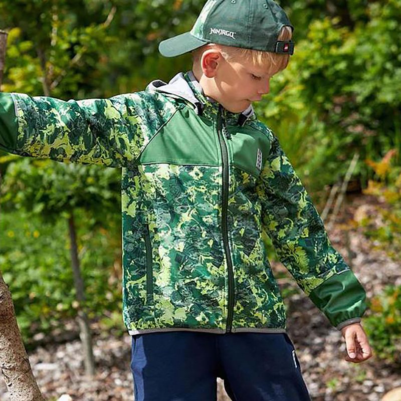 Jachetă pentru copii LEGO Lwstorm SoftShell pentru copii 203 5