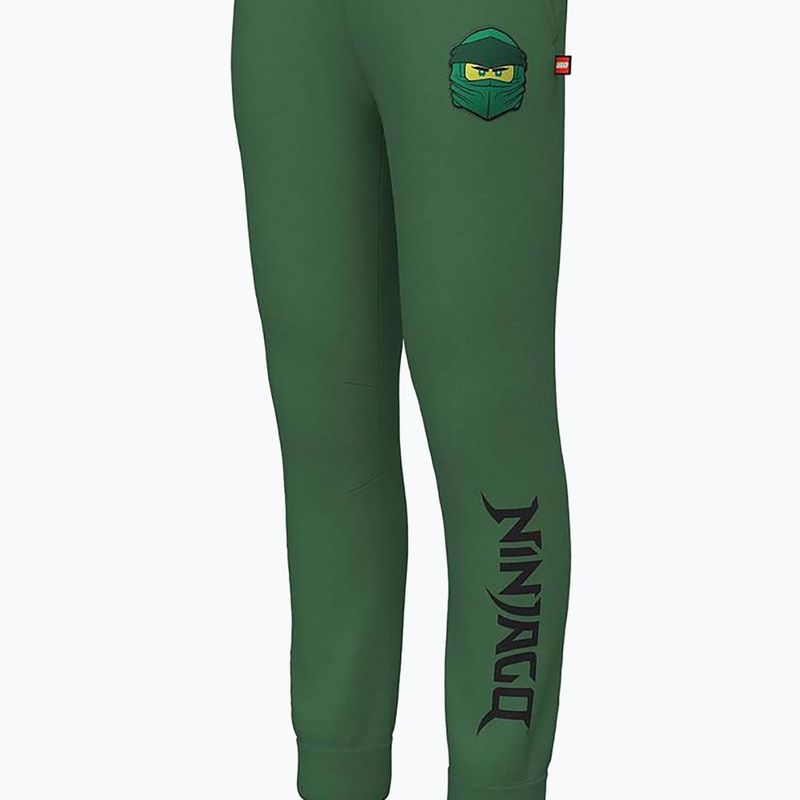 Pantaloni pentru copii LEGO Lwpeiter 101 verde închis
