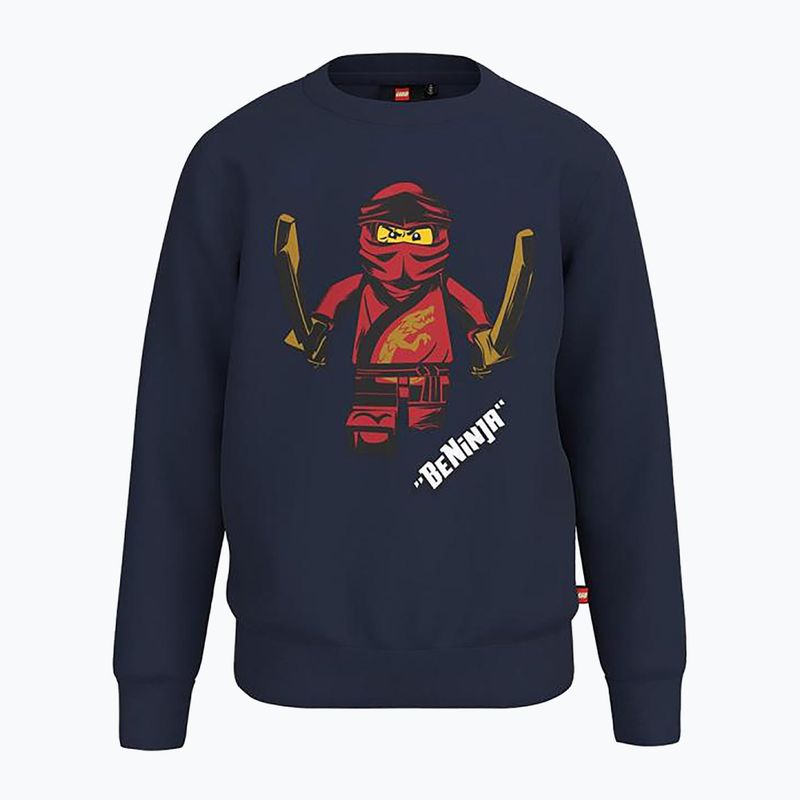 Pulover de trekking pentru copii LEGO Lwstorm 101 albastru marin 12010757