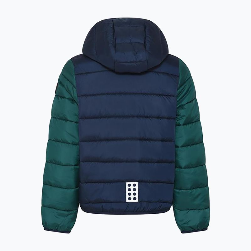 LEGO Lwjesse jachetă softshell pentru copii, verde închis 6