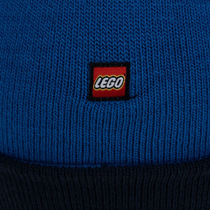Șapcă de schi pentru copii LEGO Lwantony 710 albastru 5