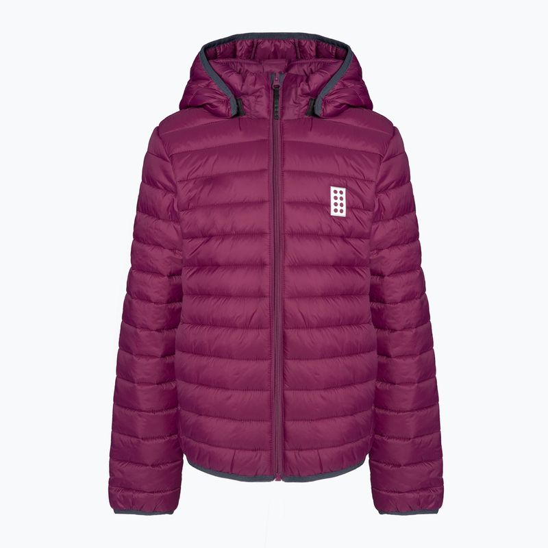 Jachetă pentru copii LEGO Lwjori bordeaux pentru copii, tip softshell