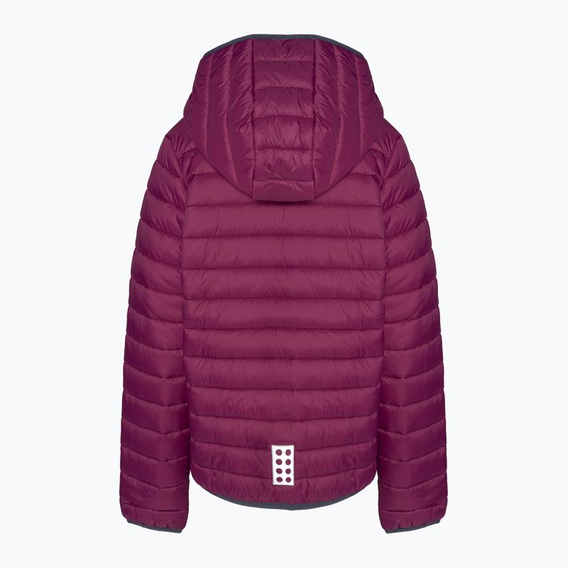 Jachetă pentru copii LEGO Lwjori bordeaux pentru copii, tip softshell 2