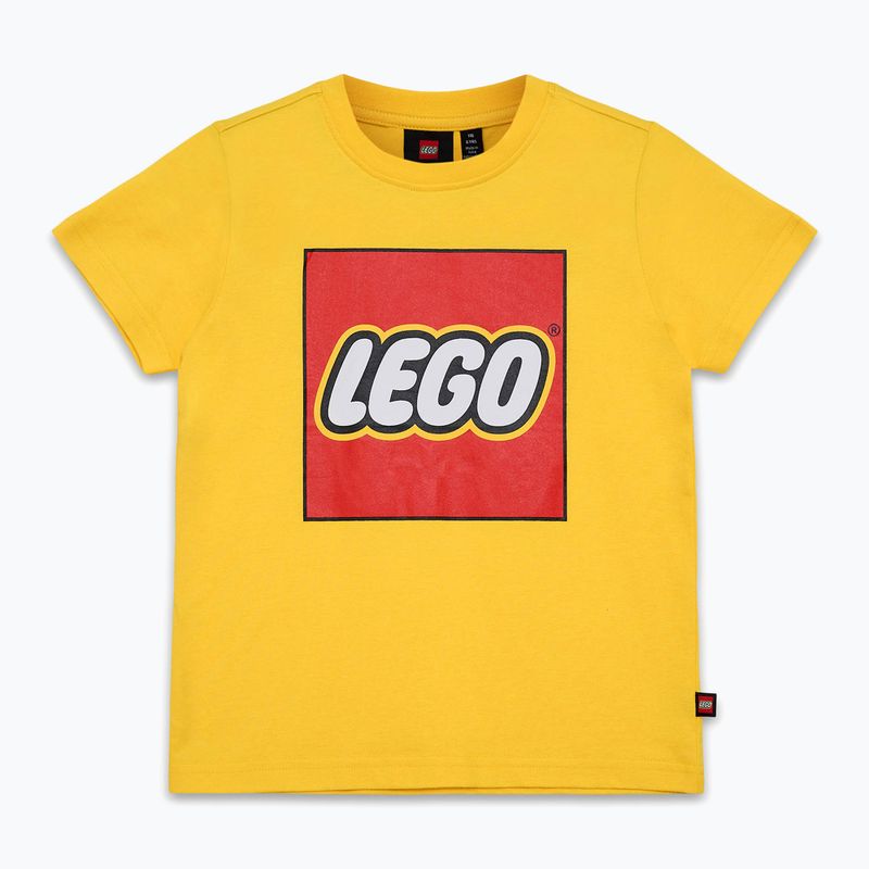 Tricou pentru copii LEGO Lwtano 631 galben