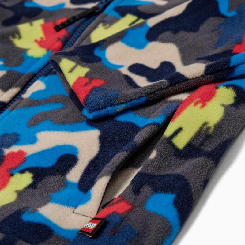Bluză pentru copii LEGO Lwsaku 708 Fleece blue 4