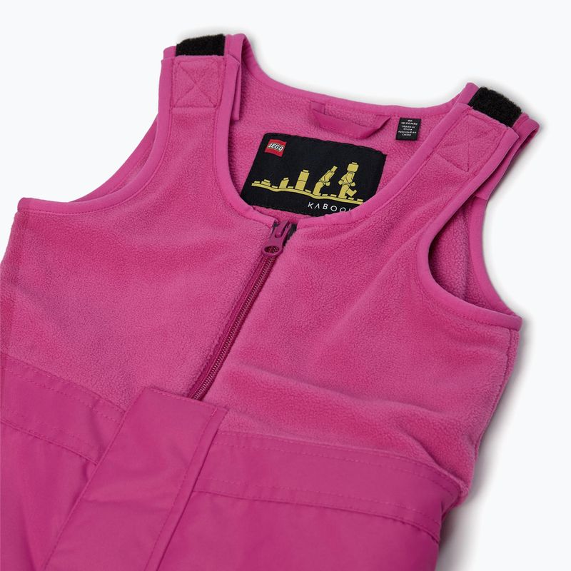 Pantaloni de schi pentru copii LEGO Lwpuelo 701 fuchsia 3