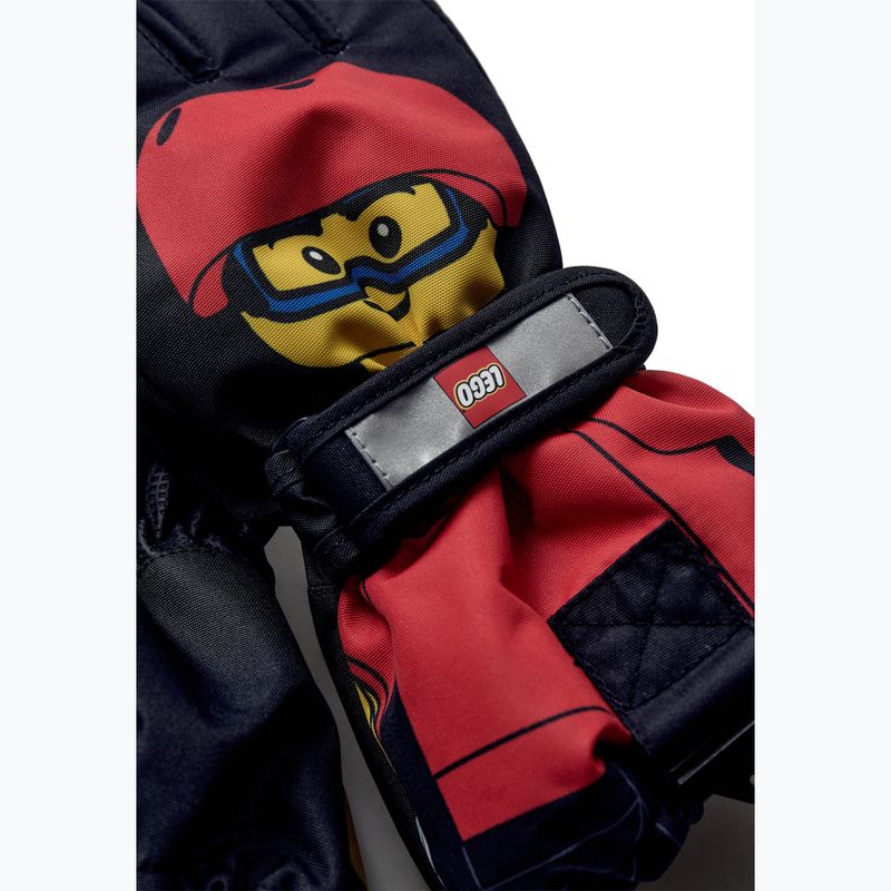 Mănuși pentru copii LEGO Lwagan 811 black 4