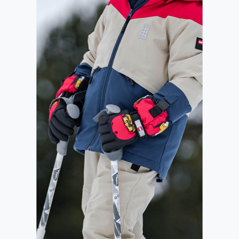 Mănuși pentru copii LEGO Lwagan 811 black 8