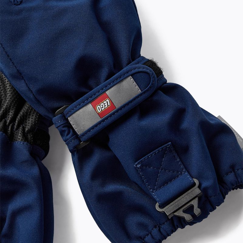 Mănuși de schi pentru copii LEGO Lwazun 705 2023 dark blue 4