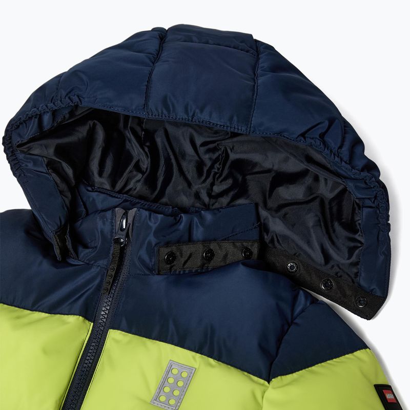 Geacă pentru copii LEGO Lwjipe 705 dark navy/lime 3