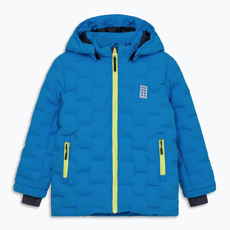 Geacă de schi pentru copii  LEGO Lwjipe 706 blue/lime