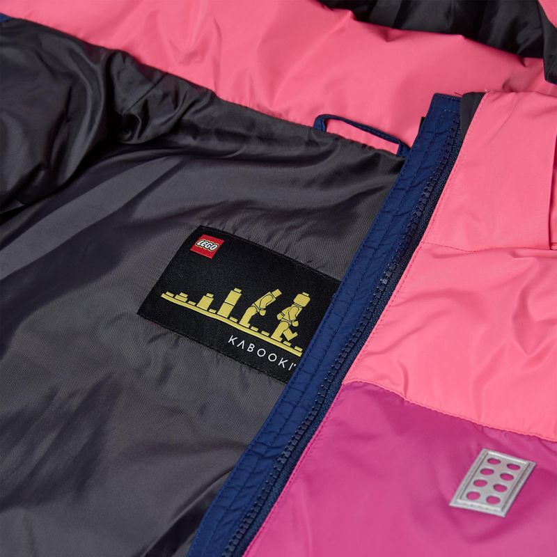 Geacă izolată pentru copii LEGO Lwjaz 805 fuchsia 6