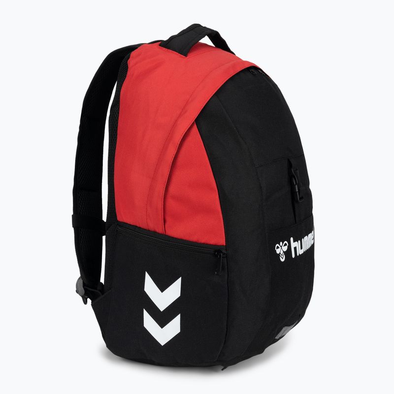 Hummel Core Ball 31 l rucsac de fotbal roșu adevărat/negru 2