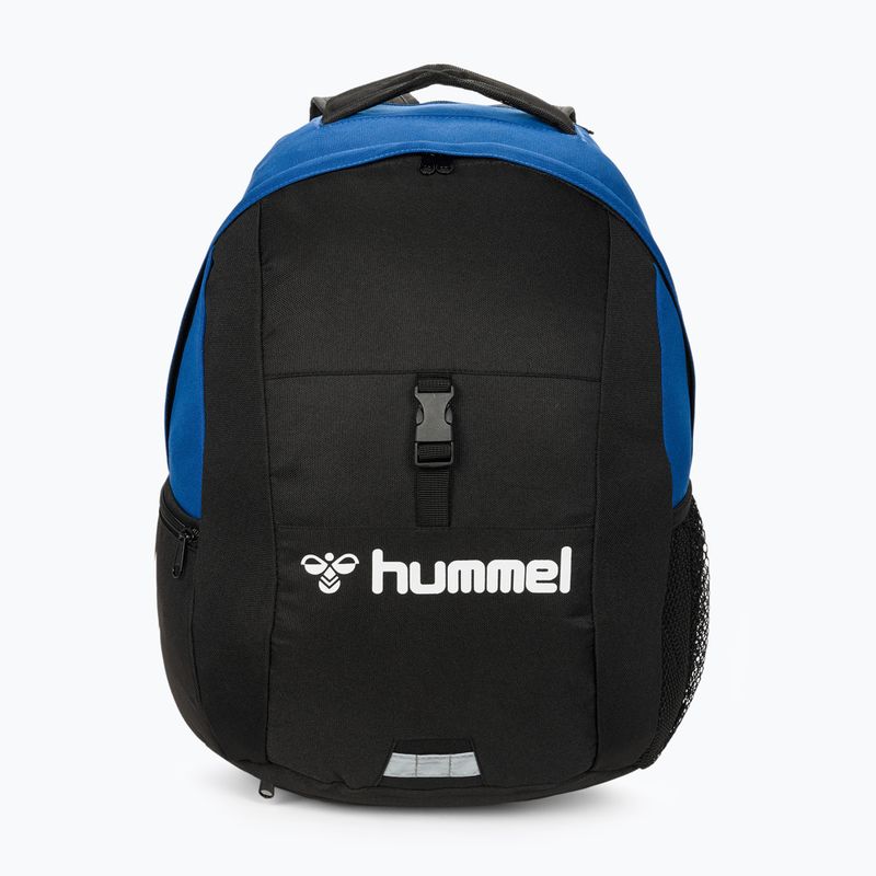 Hummel Core Ball 31 l rucsac de fotbal albastru adevărat/negru