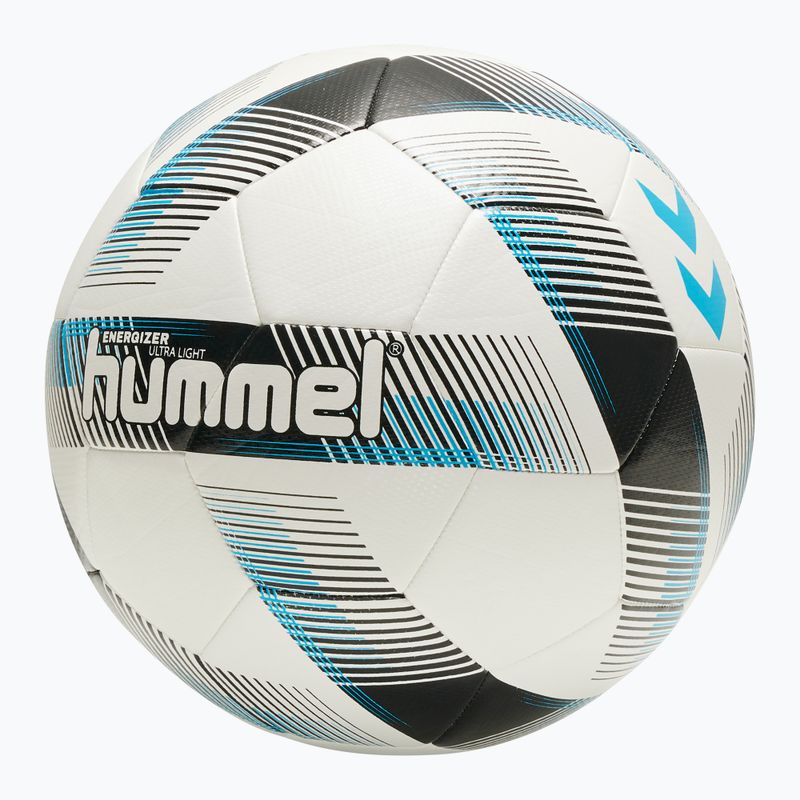 Hummel Energizer Ultra Light FB fotbal alb/negru/albastru mărimea 4 4