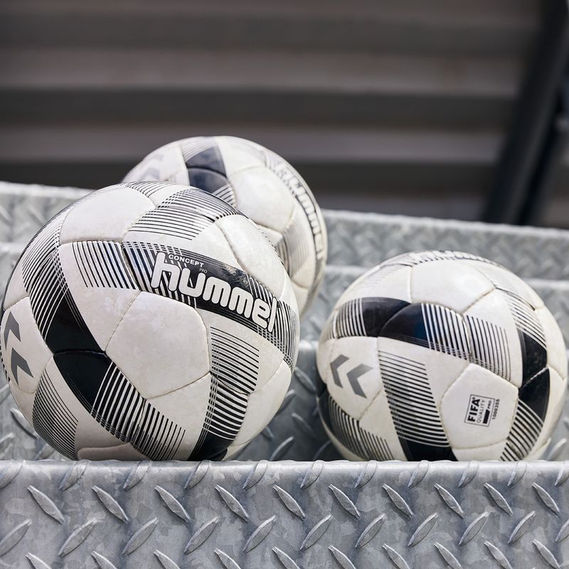 Hummel Concept Concept Pro FB fotbal alb/negru/argintiu dimensiunea 5 5