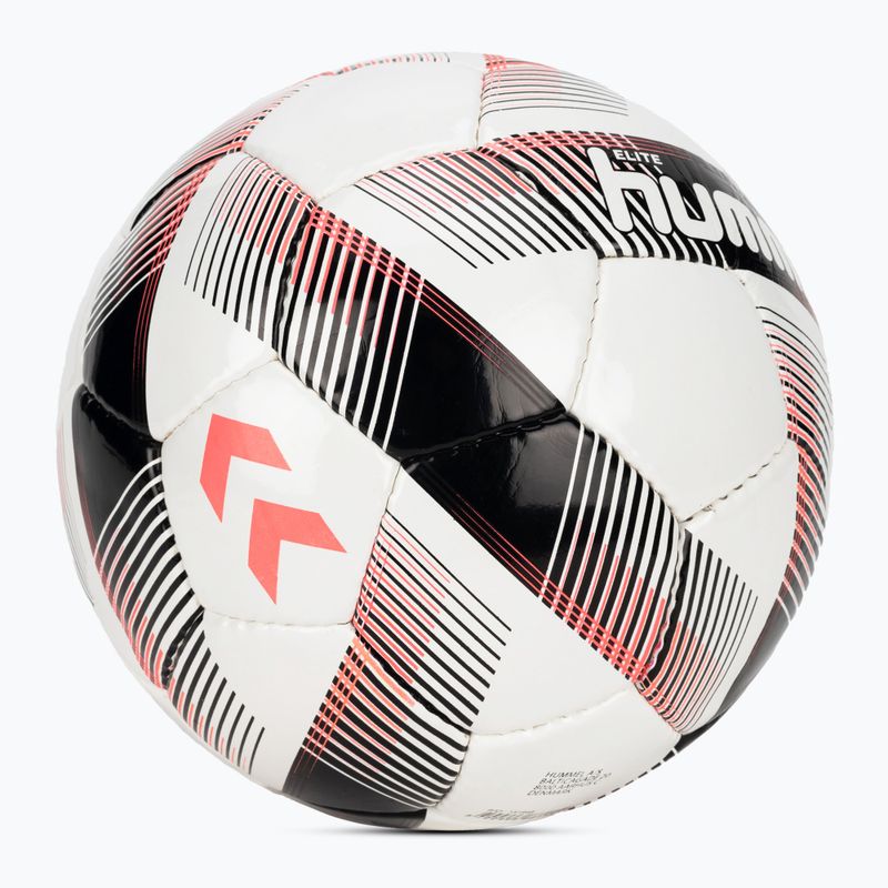 Hummel Elite FB fotbal alb-negru/negru/argintiu mărimea 4 2