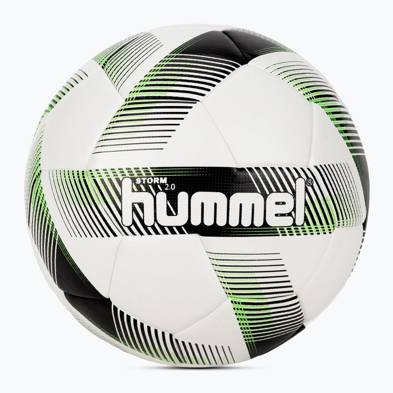 Hummel Storm 2.0 FB fotbal alb / negru / verde dimensiune 5