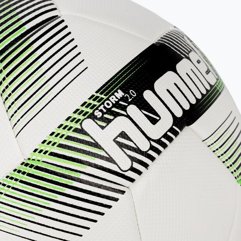 Hummel Storm 2.0 FB fotbal alb / negru / verde dimensiune 5 3