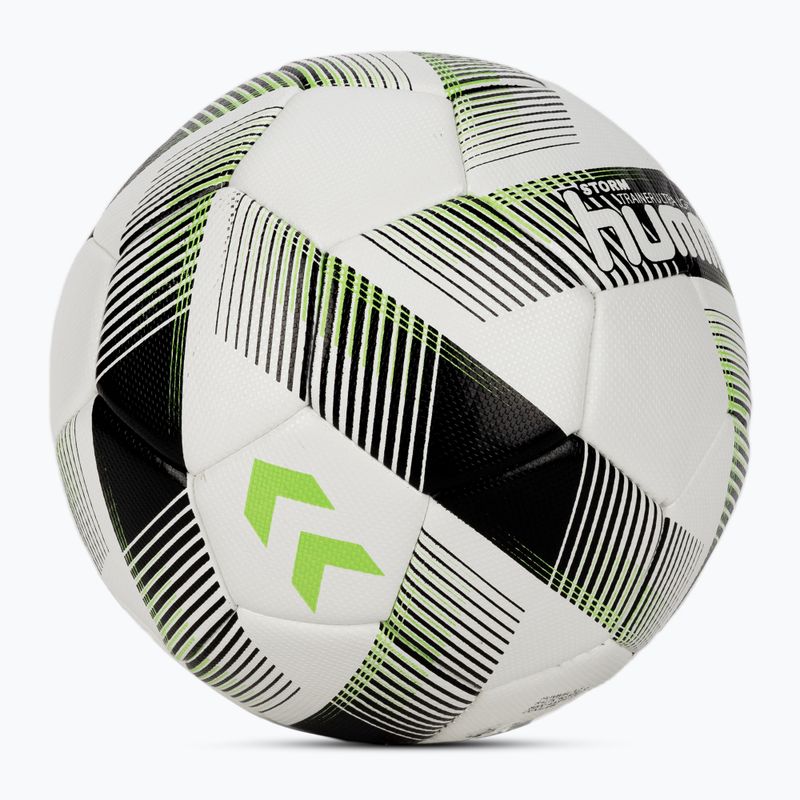 Hummel Storm Trainer Ultra Lights FB fotbal alb/negru/verde mărimea 3 2