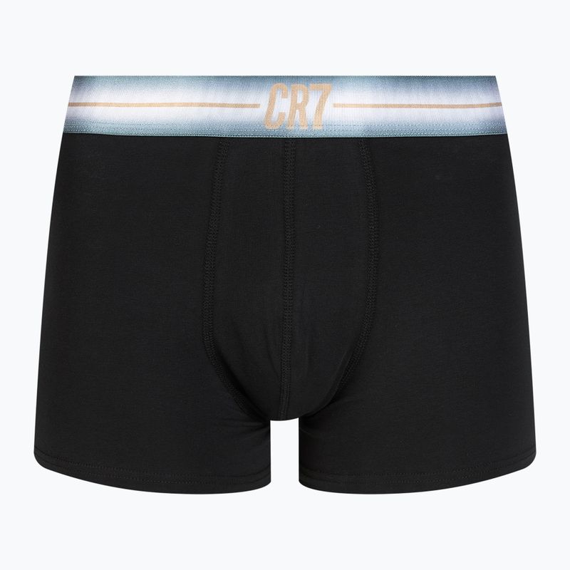 Pantaloni scurți de boxer CR7 Basic Trunk pentru bărbați 3 perechi negru/navy blue 2