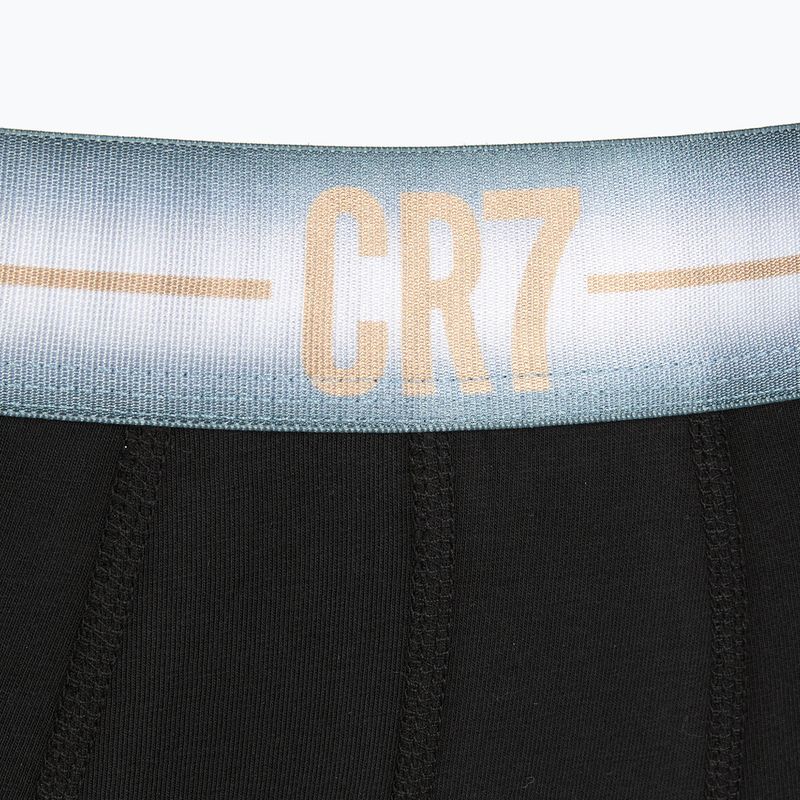 Pantaloni scurți de boxer CR7 Basic Trunk pentru bărbați 3 perechi negru/navy blue 4