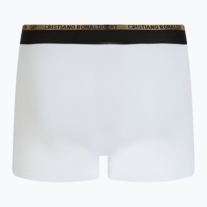 CR7 Basic Trunk boxeri pentru bărbați 3 perechi de pantaloni scurți balck/alb/gri 3