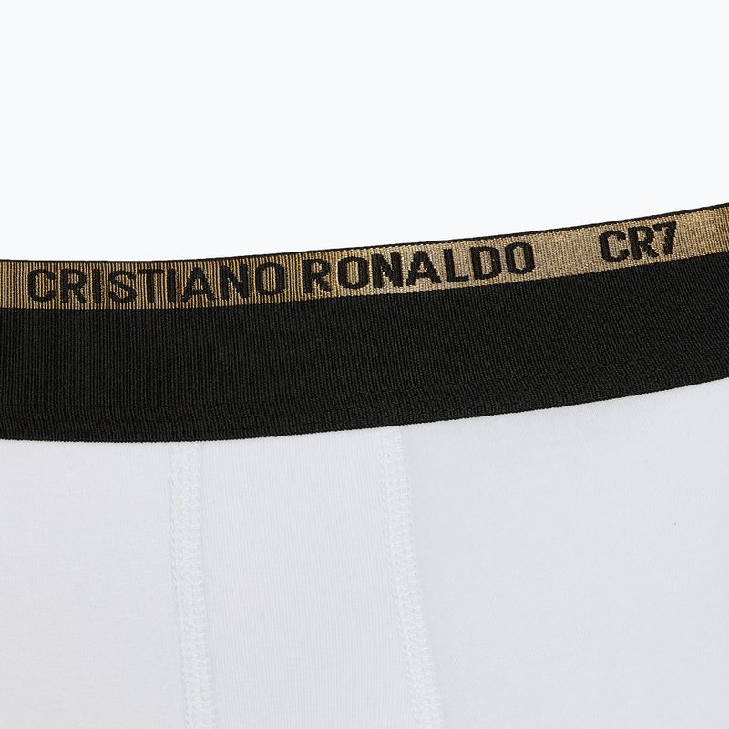 CR7 Basic Trunk boxeri pentru bărbați 3 perechi de pantaloni scurți balck/alb/gri 4