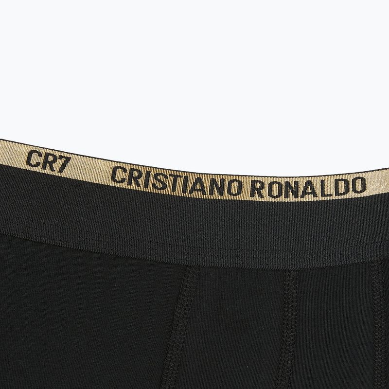 CR7 Basic Trunk boxeri pentru bărbați 3 perechi de pantaloni scurți balck/alb/gri 10