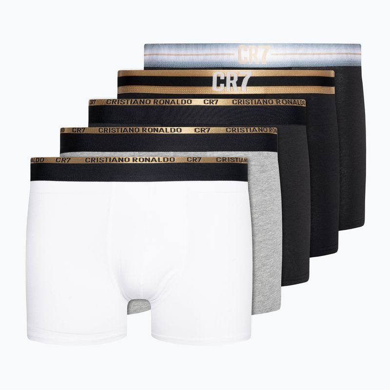 Boxeri bărbătești CR7 Basic Trunk 7 par multicolor