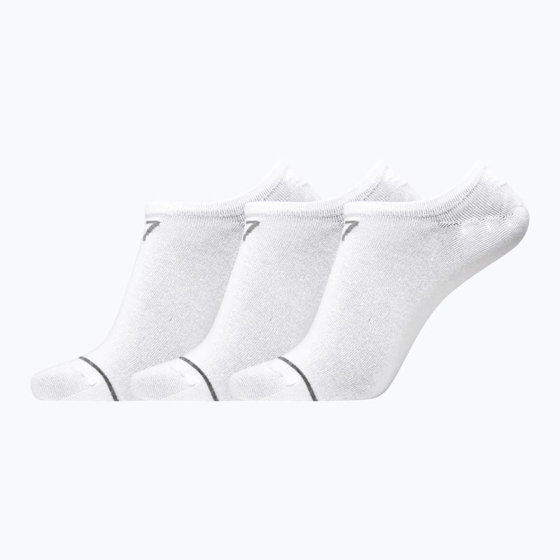 Șosete pentru bărbați CR7 Footies 3 pary white