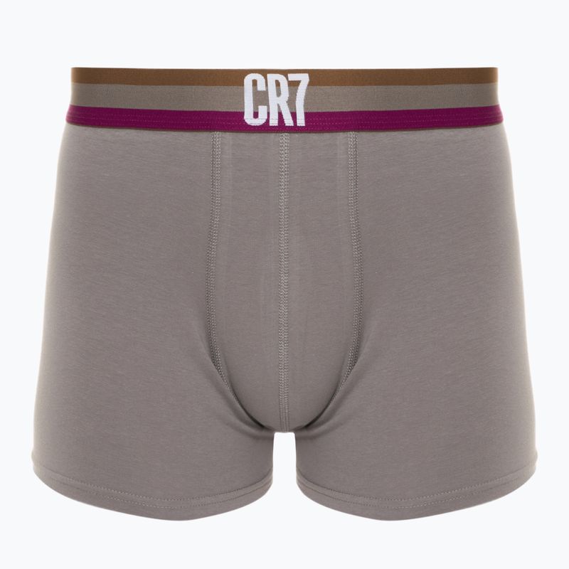 Boxeri pentru bărbați CR7 Basic Trunk 3 perechi 704 multicolour 2
