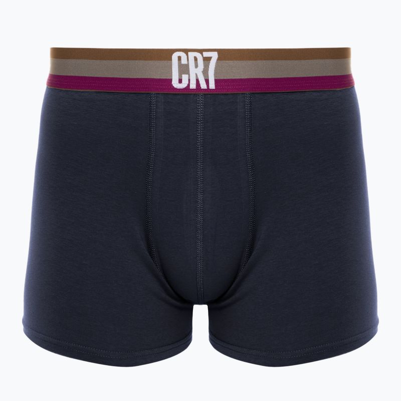 Boxeri pentru bărbați CR7 Basic Trunk 3 perechi 704 multicolour 3