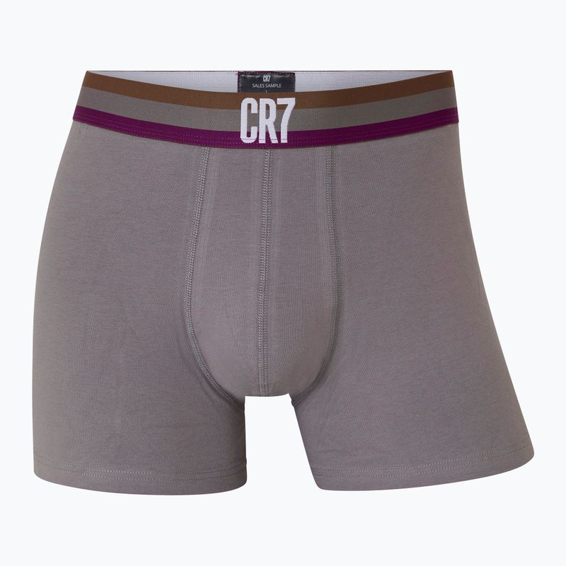 Boxeri pentru bărbați CR7 Basic Trunk 3 perechi 704 multicolour 2